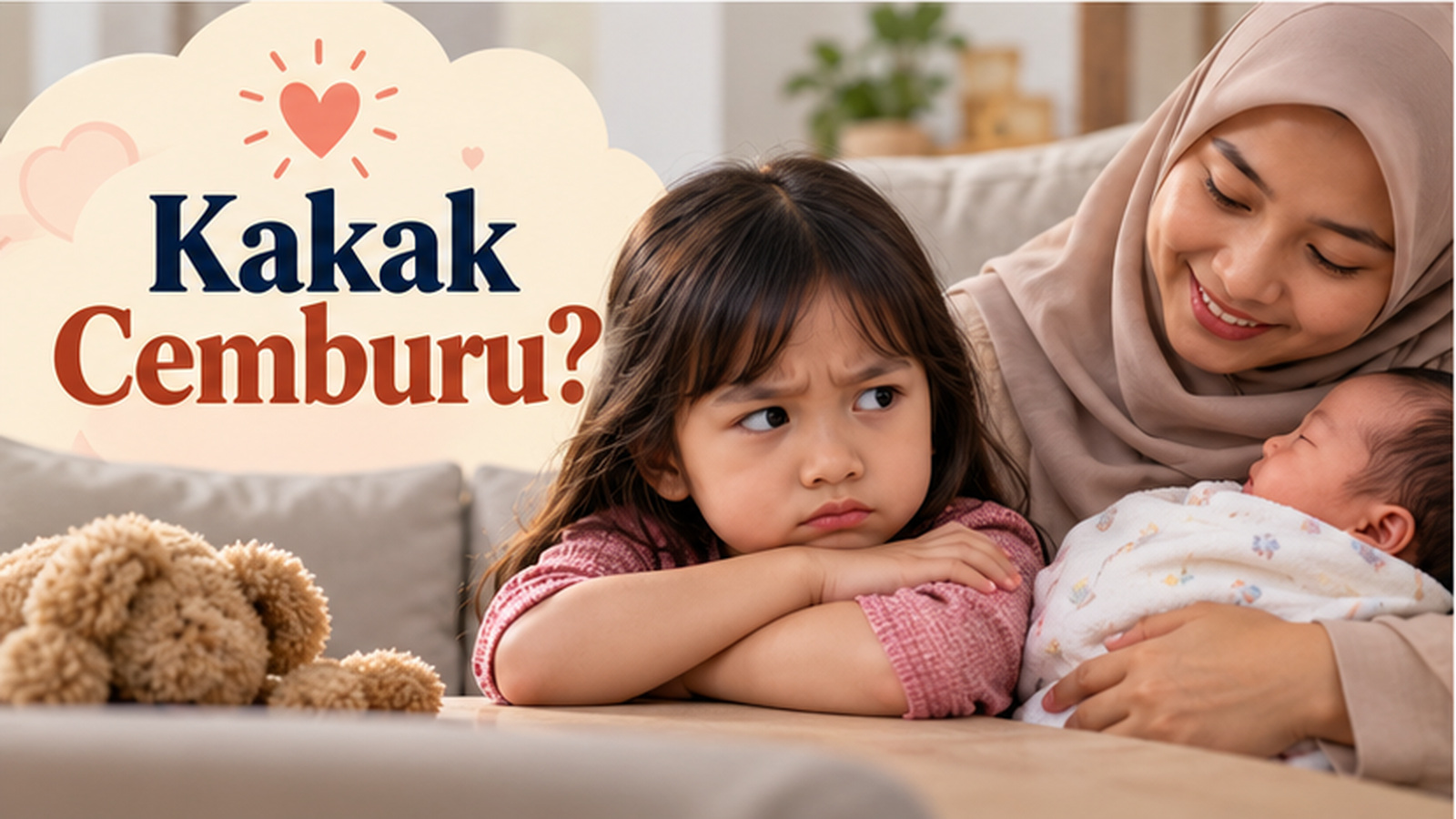 Anak Cemburu setelah Adiknya Lahir? Cara Memberikan Perhatian tanpa Membandingkan