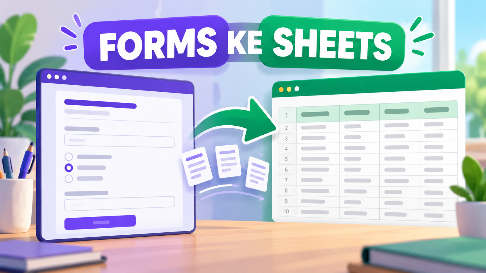 Cara Menghubungkan Google Forms ke Google Sheets agar Jawaban Terkumpul Otomatis