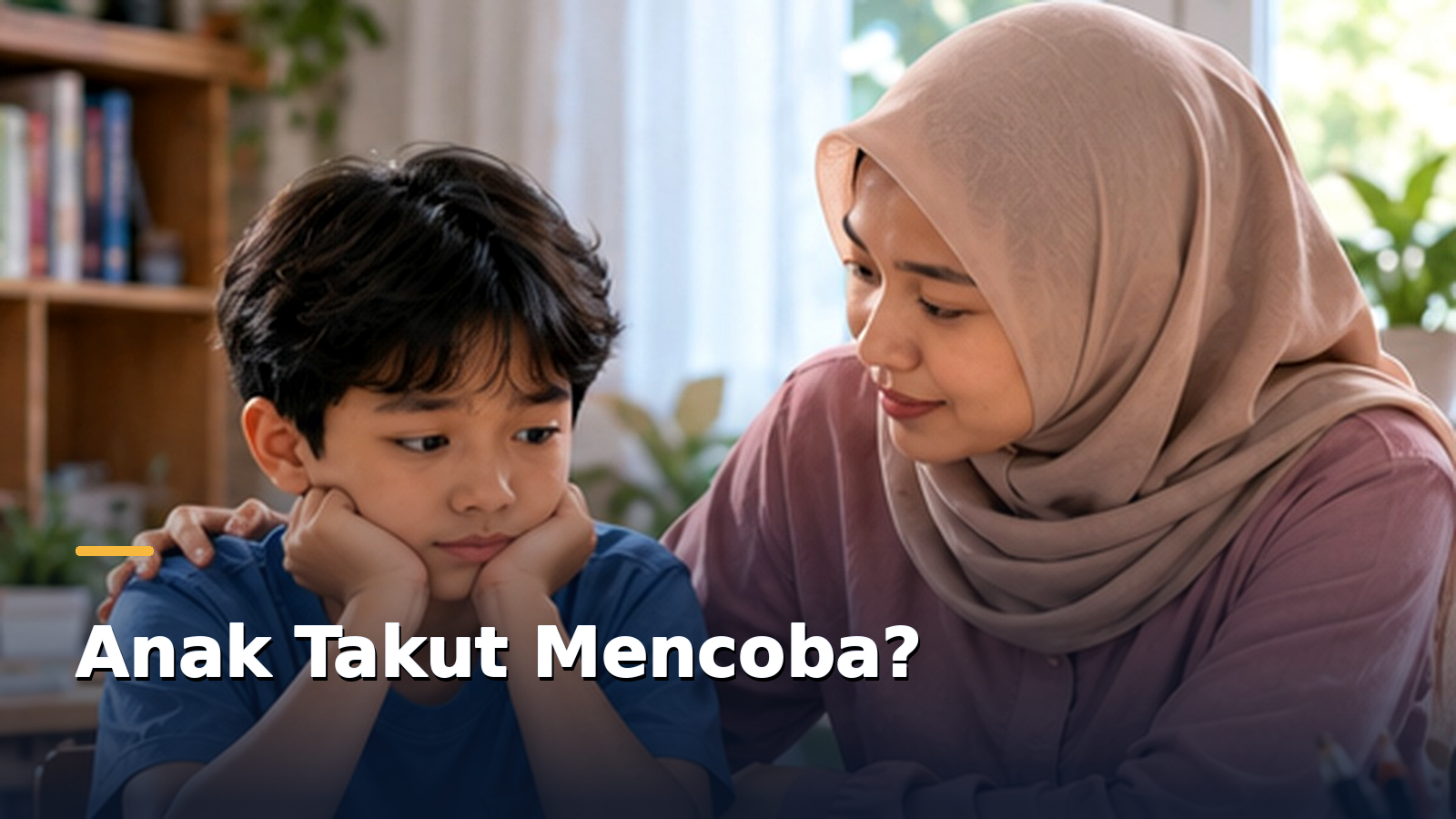 Anak Sering Berkata “Aku Tidak Bisa” sebelum Mencoba? Cara Menumbuhkan Keberanian Belajar
