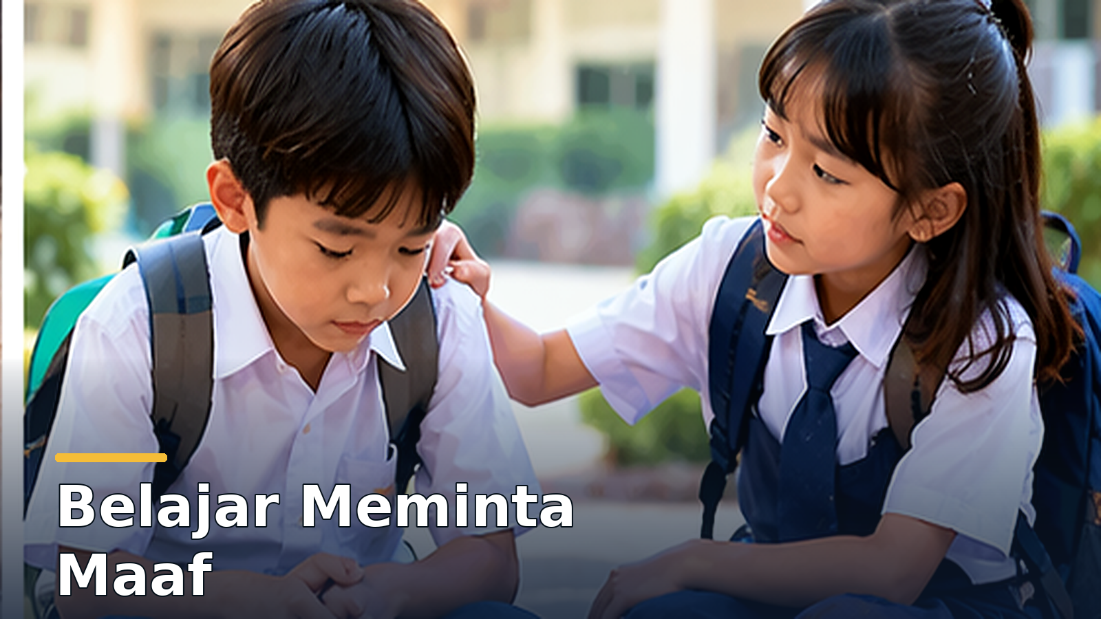 Anak Tidak Mau Meminta Maaf setelah Menyakiti Teman, Bagaimana Mendampinginya?