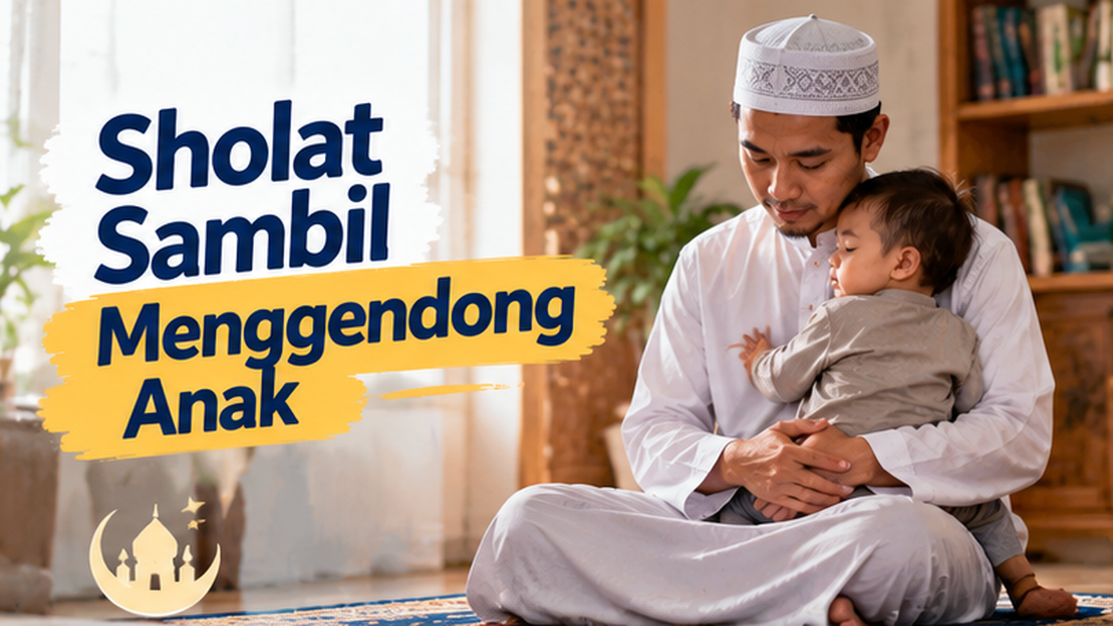 Hukum Sholat sambil Menggendong Anak, Apa Saja yang Perlu Diperhatikan?