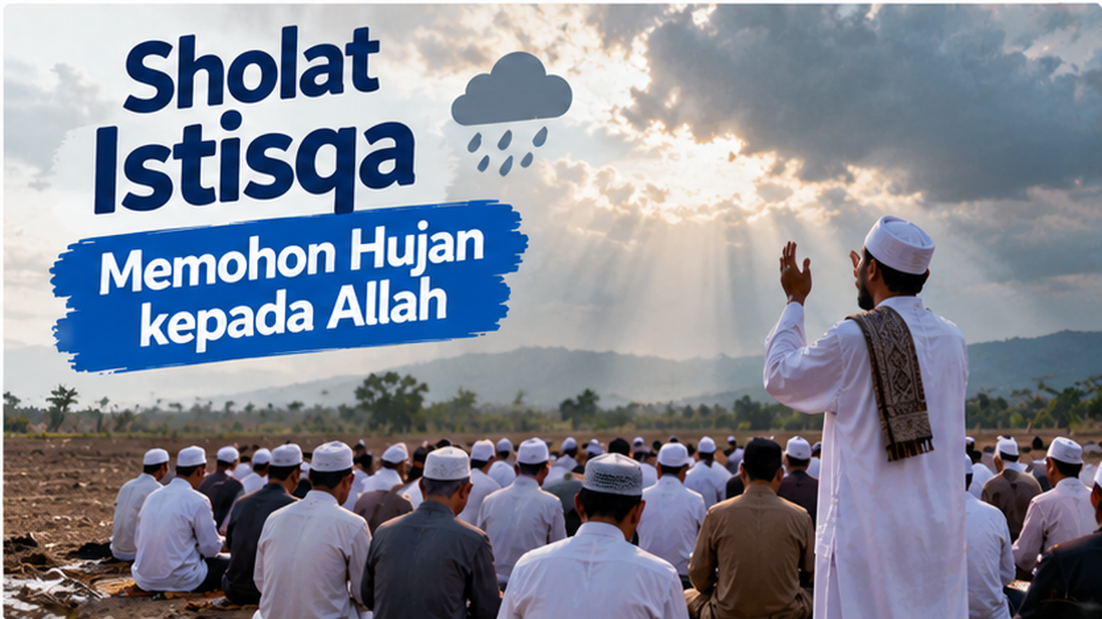 Tata Cara Sholat Istisqa, Ibadah Memohon Hujan ketika Kemarau