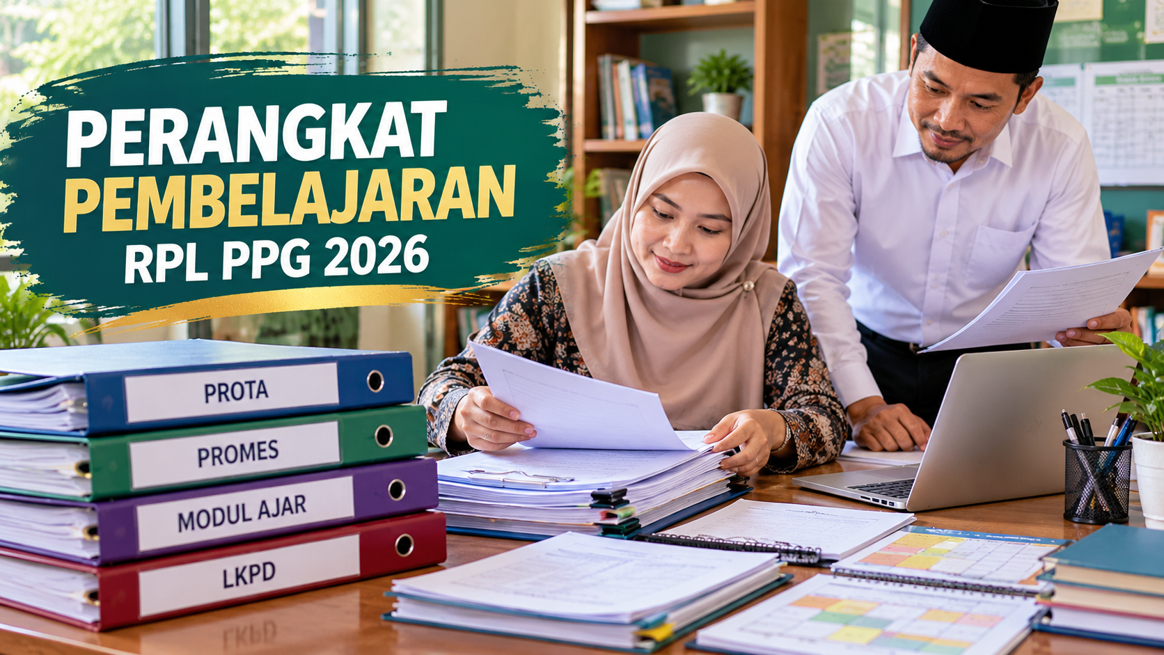 Perangkat Pembelajaran untuk RPL PPG Kemenag 2026: Prota, Promes, RPP, Modul Ajar hingga LKPD