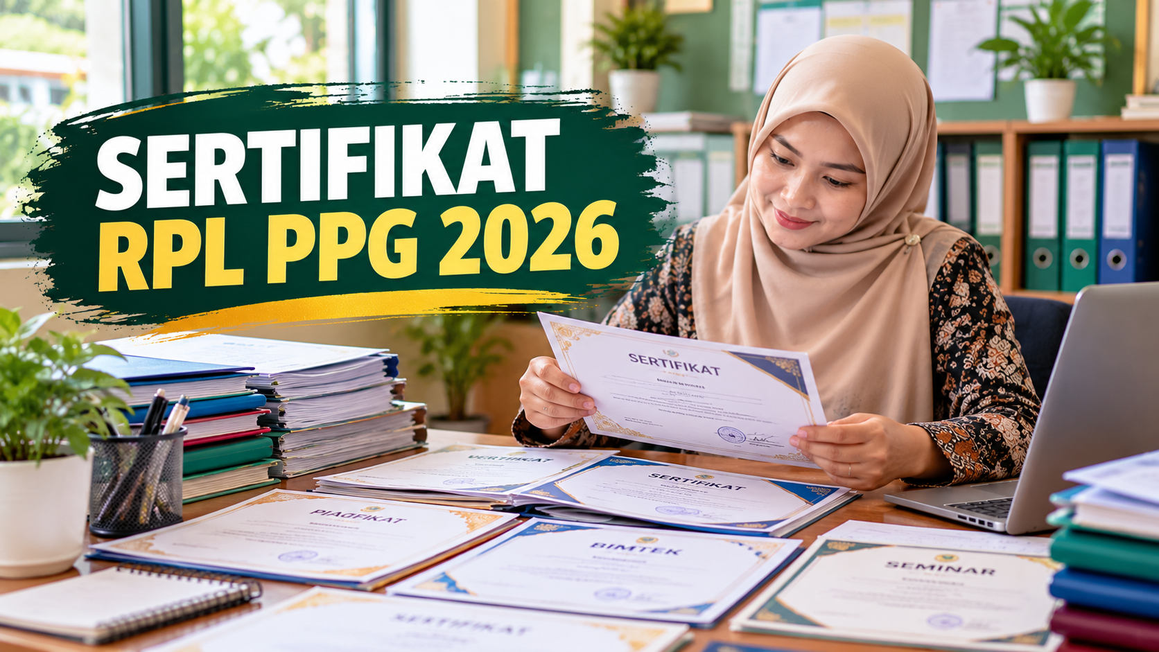 Sertifikat Apa Saja yang Bisa Digunakan untuk RPL PPG Kemenag 2026? Ini Jenis dan Cara Menyiapkannya