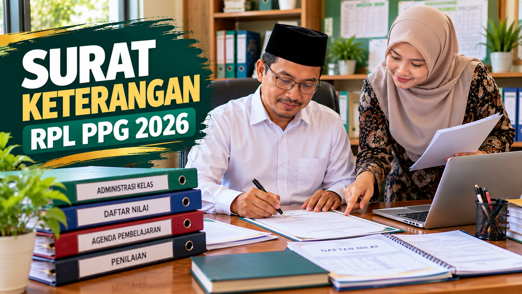 Contoh Surat Keterangan Administrasi Pembelajaran untuk RPL PPG Kemenag 2026, Lengkap dengan Format