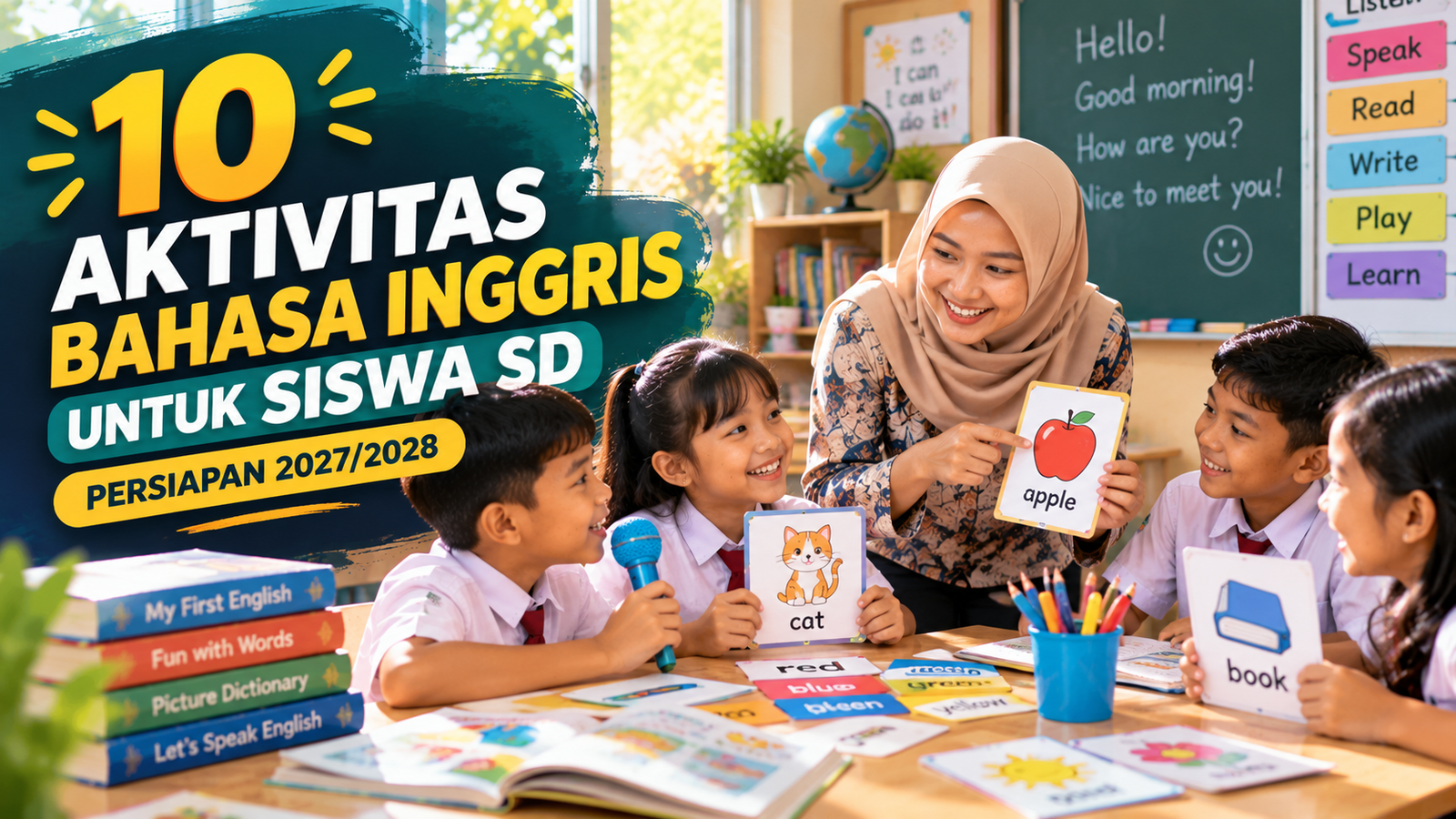 10 Aktivitas Bahasa Inggris untuk Siswa SD sebagai Persiapan Pembelajaran Wajib 2027/2028