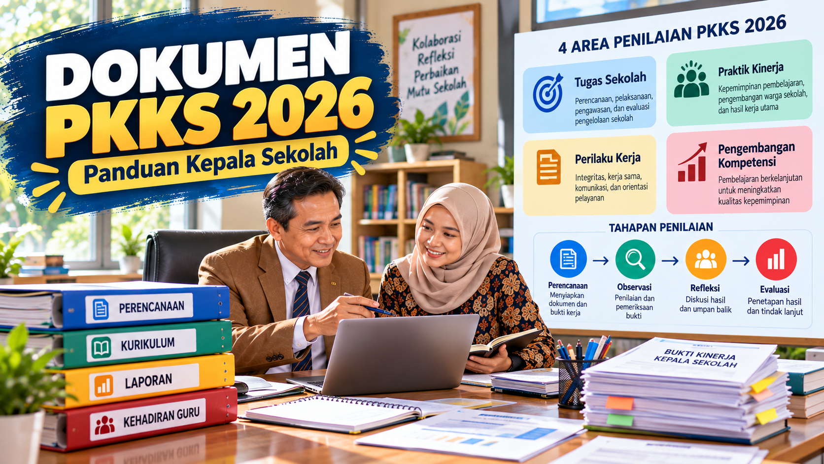 Dokumen Penilaian Kinerja Kepala Sekolah 2026: Panduan PKKS, Bukti Kerja, dan Checklist Administrasi