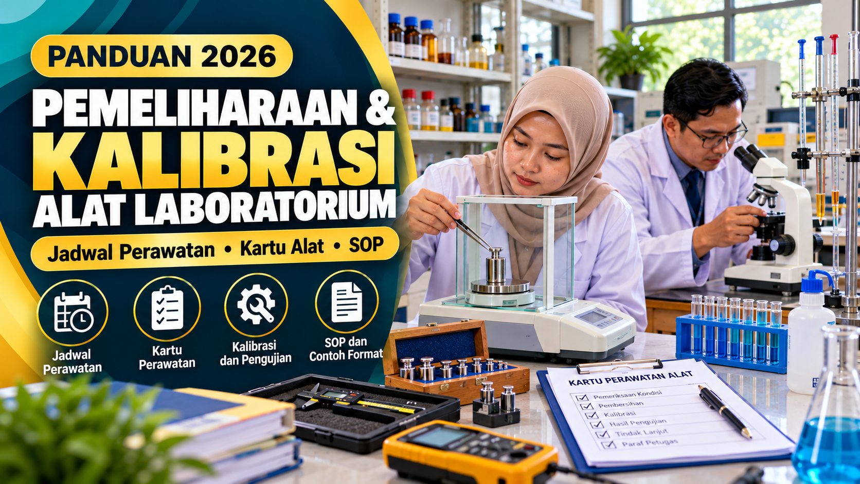 Panduan Pemeliharaan dan Kalibrasi Alat Laboratorium Sekolah 2026: SOP, Jadwal Perawatan, dan Contoh Format