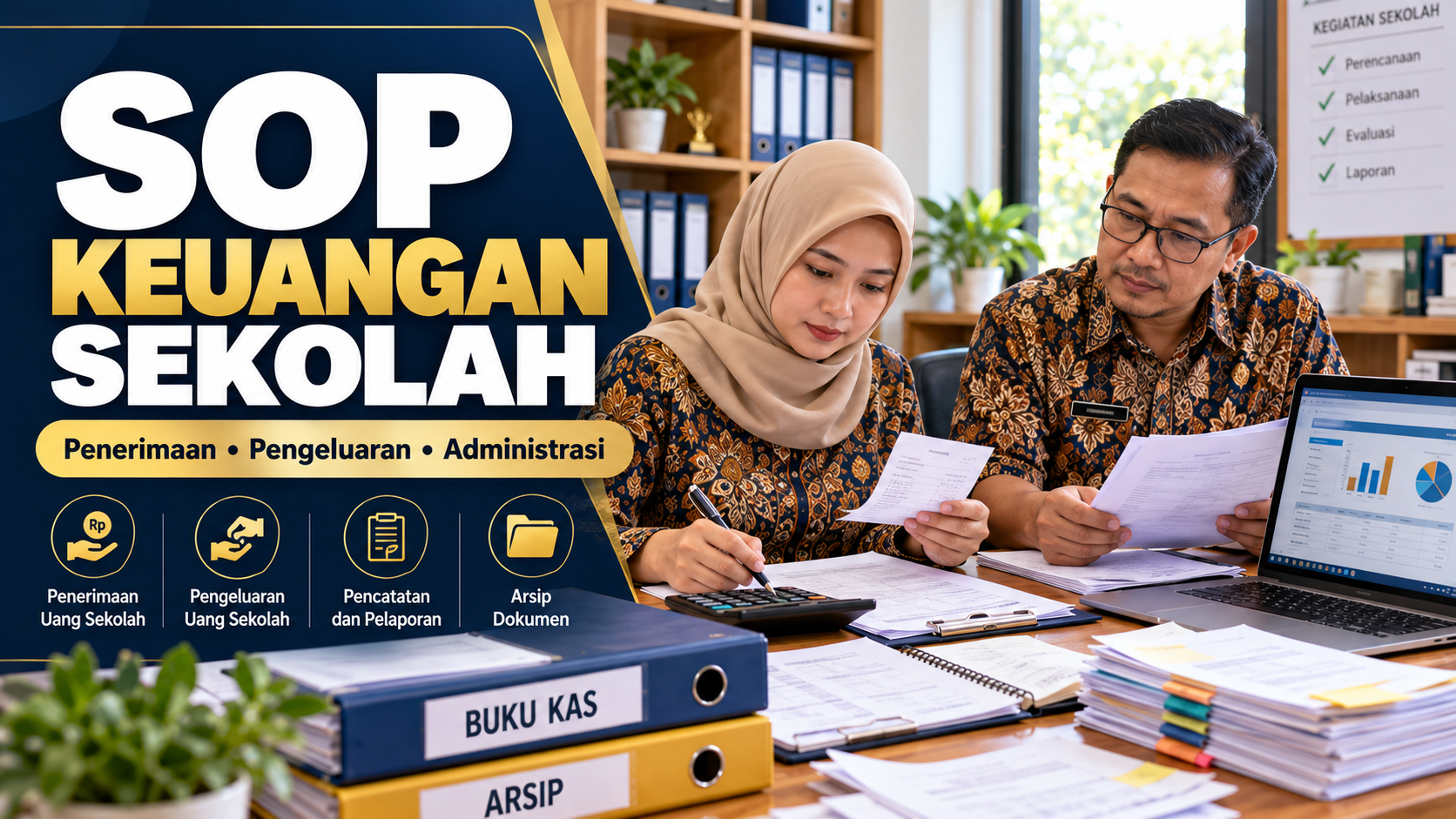 SOP Penerimaan dan Pengeluaran Uang Sekolah 2026, Lengkap dengan Alur, Formulir, dan Contoh Administrasi