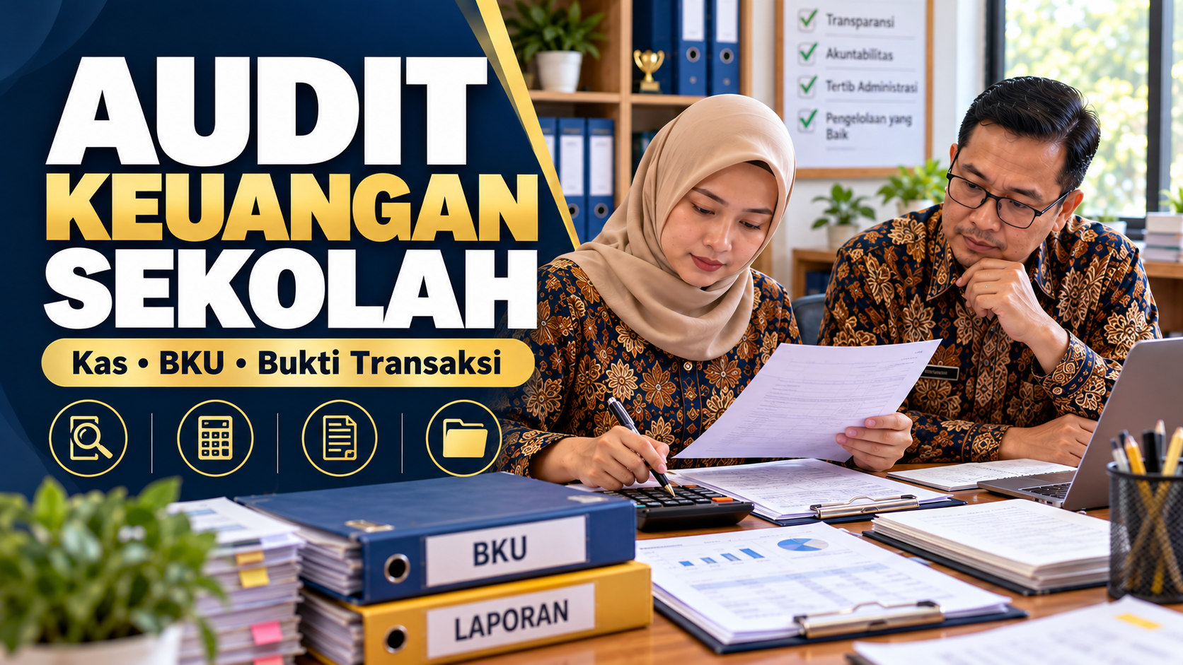 Panduan Audit Internal Keuangan Sekolah 2026: Pemeriksaan Kas, Bukti Transaksi, dan Checklist Bendahara