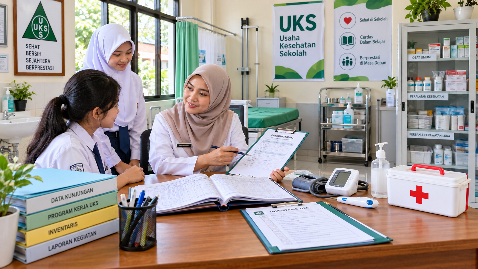 Panduan Administrasi UKS Sekolah: Program Kerja, Buku Kunjungan, Inventaris, dan Contoh Format