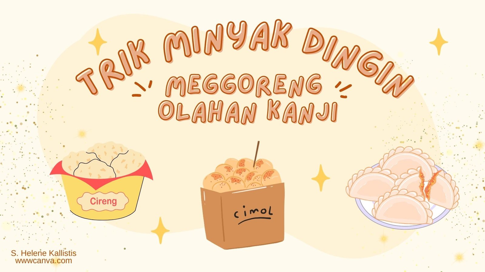 Siapa yang tidak suka camilan gorengan dari tepung kanji seperti cimol, cireng, atau cilok? Teksturnya yang kenyal dan gurih membuatnya digemari banyak orang.